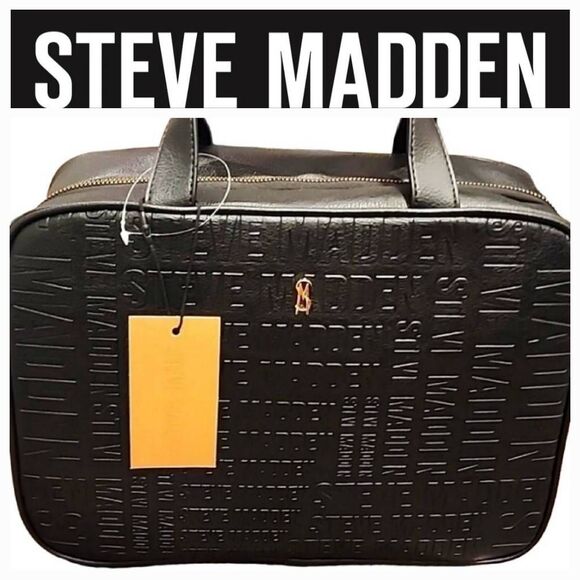 Steve Madden Logo Weekender Cosmetic Bag